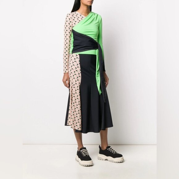 Marine Serre Half Moon Wrap Top size L - Picture 5 of 13